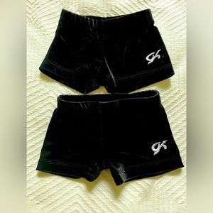 Gk elite velvet shorts child medium